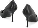 ALEXANDER MCQUEEN Stylish Black Leather Pumps for Women