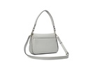 Hudson Pebbled Leather Medium Convertible Flap Shoulder Bag