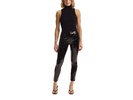 Faux Patent Leather Five-Pocket Pants SLG72