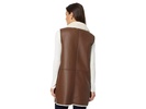 Nappa Faux Shearling Vest