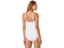 Pearl Over the Shoulder Cross Front One-Piece