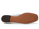 The Greta Ballet Flat in Metallic Leather