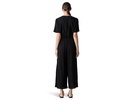 Round Neck Wide Leg Jumpsuit