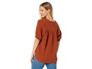 Bubble Sleeve Popover Shirt - Taosen Double Gauze