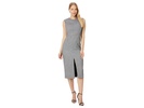 Yutakad Tailored Midi Dress With Front Split