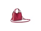 Knott Color-Blocked Pebbled Leather Medium Crossbody Tote