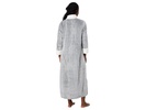 Frosted Cashmere Fleece Zip Robe