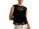 Katrnn Crochet Knit Top