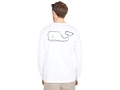 Long Sleeve Vintage Whale Pocket T-Shirt