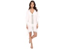 Lace Tunic w/ Lace Inset & Edge Cover-Up