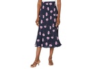 Bias Cut Midi Skirt