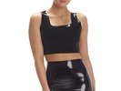 Faux Patent Leather Crop Top FLT110