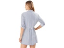 Chambray Stripe Boyfriend Shirt