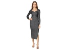 Tabytha Slim Fit Crossover Knit Dress