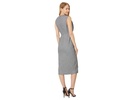 Yutakad Tailored Midi Dress With Front Split