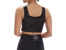 Faux Patent Leather Crop Top FLT110