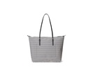 Striped Nylon Medium Keaton Tote