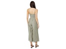 Sleeveless Wide-Leg Jumpsuit in 100% Linen