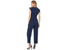 V-Neck Jumpsuit with Extended Sleeve Detail