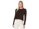 Cotton-Blend Long-Sleeve Top