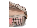 Gramercy Racing Stripe Plaid Twill Fabric Medium Satchel