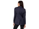 Seraph Double-Breasted Satin Boyfriend Blazer