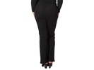 Plus Curvy Skinny Flare in Black Frost