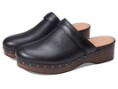 The Cecily Clog in Oiled Leather