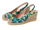 Cloudfeel Espadrille Wedge Slingback 80 mm