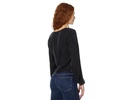 Brushed Ruched-Front Top