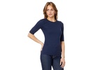 Tara Ultra Rib Slim Crew Neck Tee