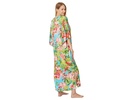 Enchanted Peony - Satin 52" Caftan