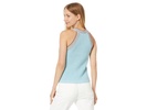 Ribbed Cutaway Sweater Tank