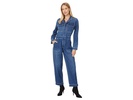 Zip Front Iconic Coverall in Dewitt Wash