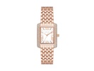 Women's Emery Three-Hand Rose Gold-Tone Stainless Steel Watch 33 x 27mm