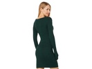 Cosmo Rib Sweaterdress w/ Crossover Neck