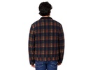 Plaid Corduroy Collar Mechanics Jacket