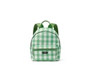 Sam Icon Gingham Printed Fabric Small Backpack