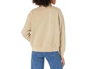 Button Neck Sweatshirt