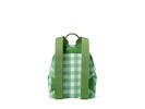 Sam Icon Gingham Printed Fabric Small Backpack