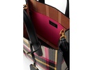 Manhattan Museum Plaid Knit Jacquard Small Tote