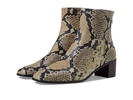 The Essex Ankle Boot in Snakeskin-Stamped Leather