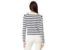 Stripe Crew Cardigan