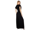 Olivvee Cape Jumpsuit with Ladder Tape Detail