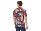 PIERRES Short Sleeve Regular Camo Floral Shirt