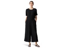 Round Neck Wide Leg Jumpsuit