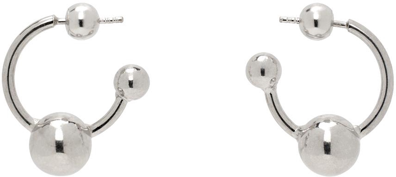 Silver Piercing Earrings