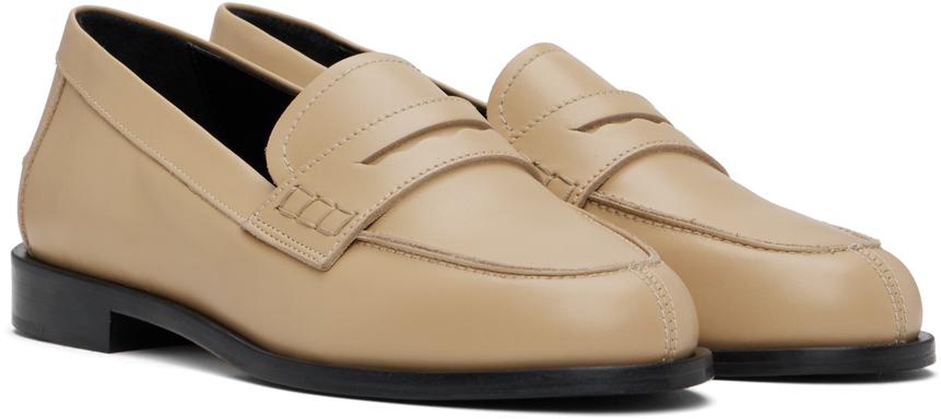 Beige Oscar Loafers