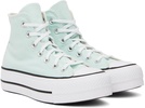 Blue Chuck Taylor All Star Lift Platform High Top Sneakers