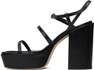 Black Katalin Heeled Sandals